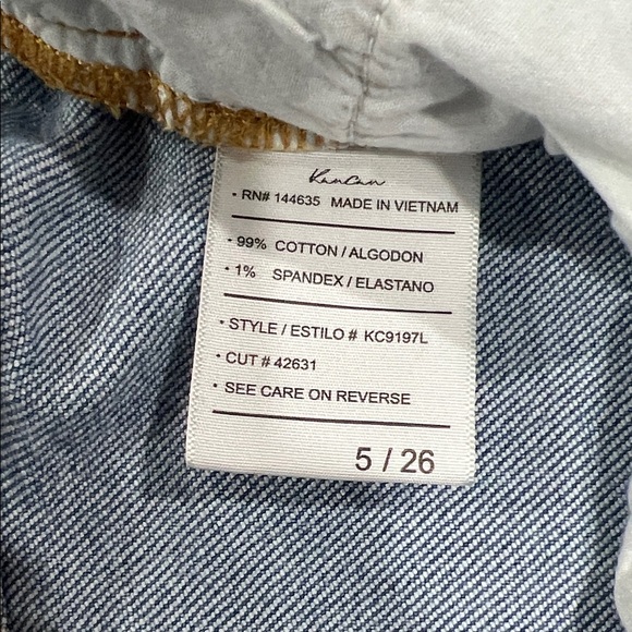 KanCan Light Blue Distressed Boyfriend Jeans - Picture 4 of 4